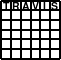 Thumbnail of a Travis puzzle.