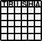 Thumbnail of a Trisha puzzle.