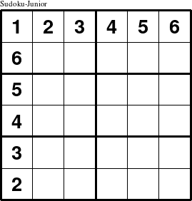 Sudoku-Junior