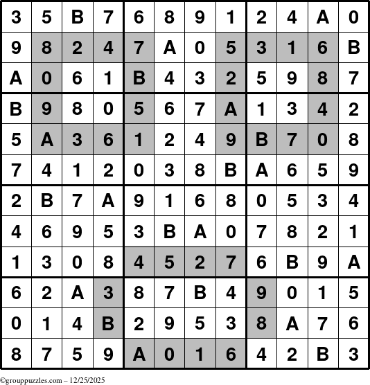 The grouppuzzles.com Answer grid for the tpsmith-surprised puzzle for Thursday December 25, 2025